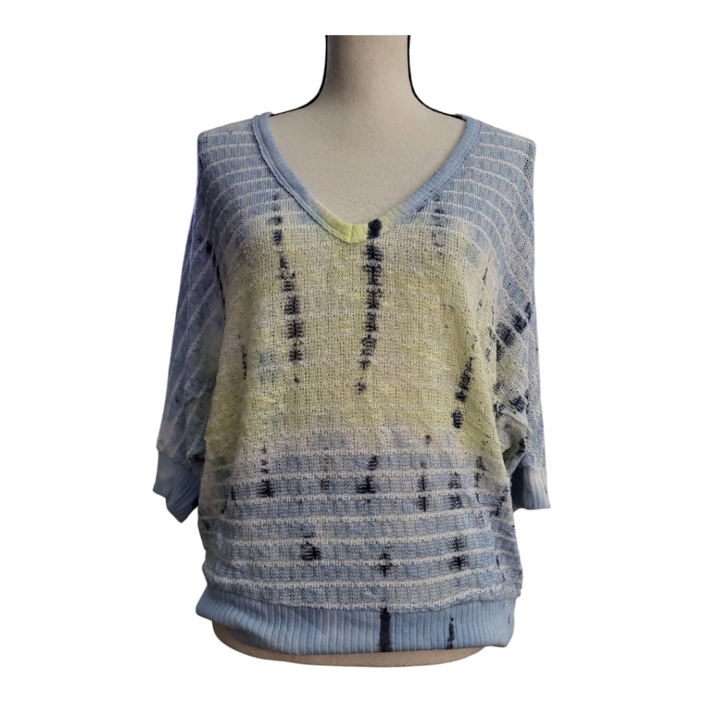 Maronie By Anthropologie Womens Boho Small Knit Lightweight Ovszd Sweater S